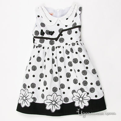 Платье Mamadeo, цвет цвет бело-черный