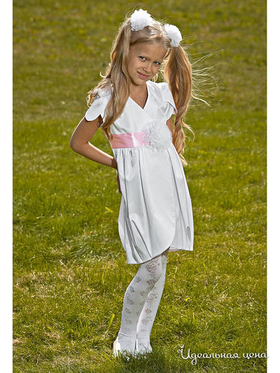 Платье Мадама, цвет цвет белый