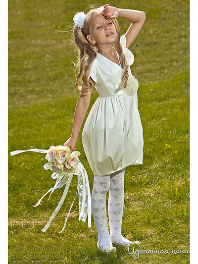 Платье Мадама, цвет цвет кремовый