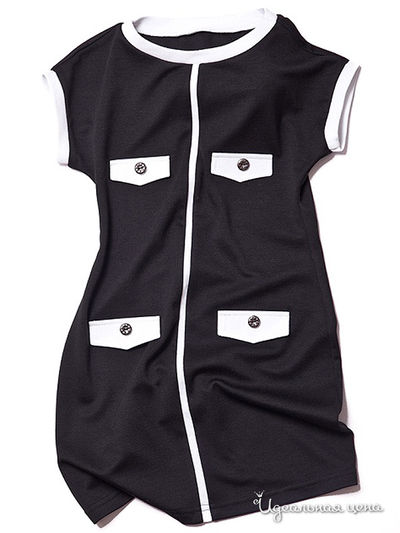 Платье Мадама, цвет цвет черный