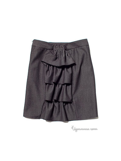 Юбка Мадама, цвет цвет серый меланж