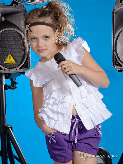 Блузка Мадама, цвет цвет белый