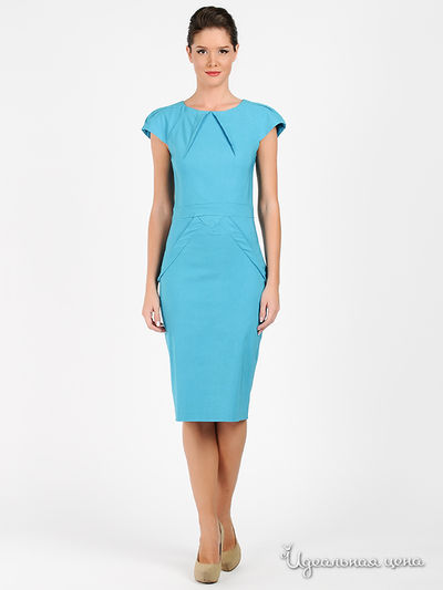 Платье Diva, цвет цвет голубой