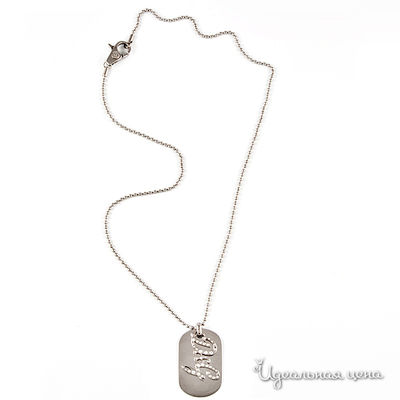 Цепь Dolce&Gabbana, цвет цвет серебряный