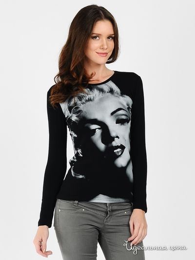 Лонгслив Gusto Corretto, цвет цвет черный