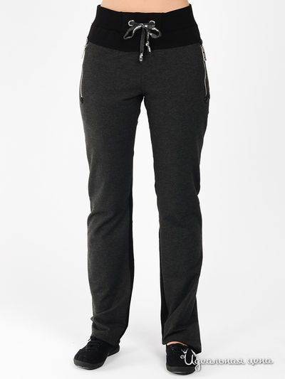 Брюки Gusto Corretto, цвет цвет темно-серый