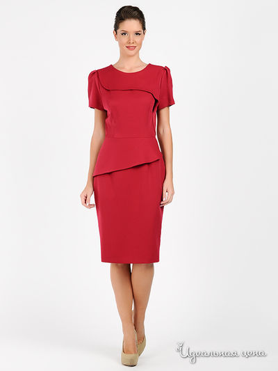 Платье Diva, цвет цвет бордовый