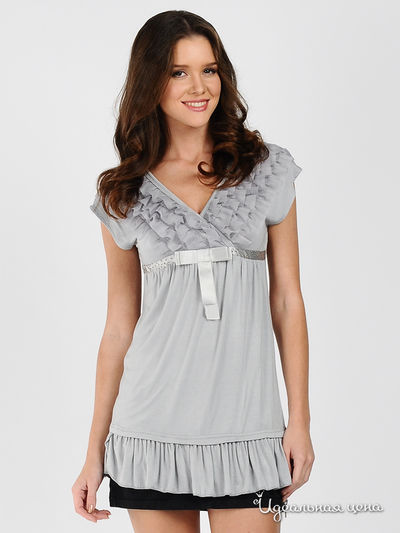 Туника Gusto Corretto, цвет цвет серый