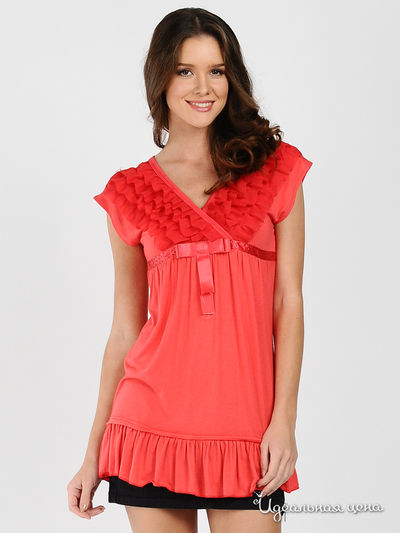 Туника Gusto Corretto, цвет цвет красный