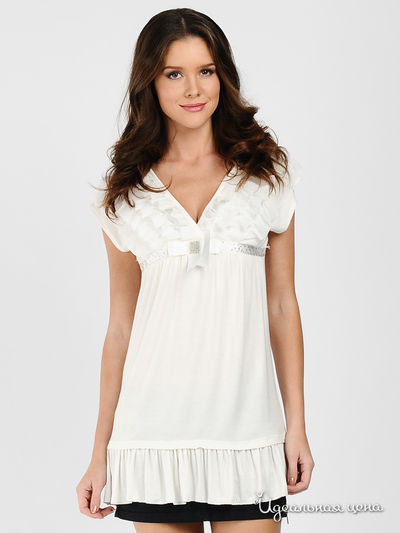 Туника Gusto Corretto, цвет цвет белый