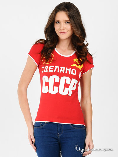 Футболка Gusto Corretto, цвет цвет красный