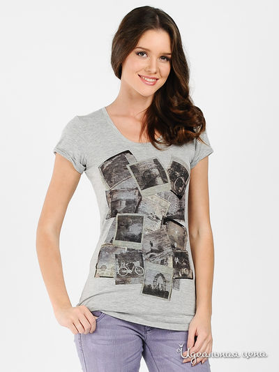 Футболка Gusto Corretto, цвет цвет серый