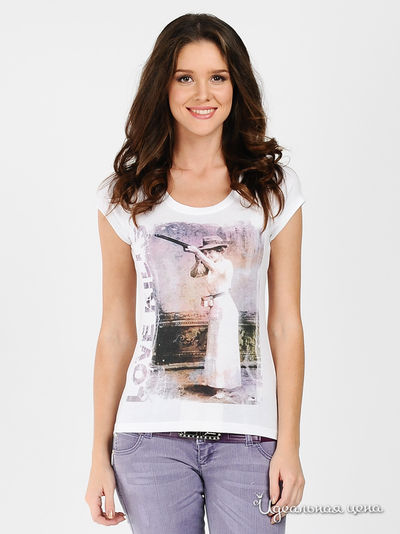 Футболка Gusto Corretto, цвет цвет белый