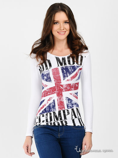 Лонгслив Gusto Corretto, цвет цвет белый