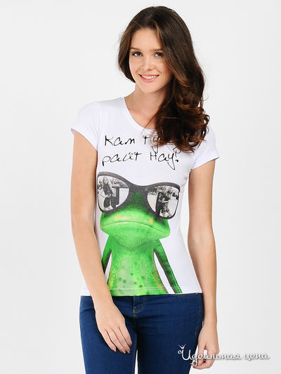 Футболка Gusto Corretto, цвет цвет белый