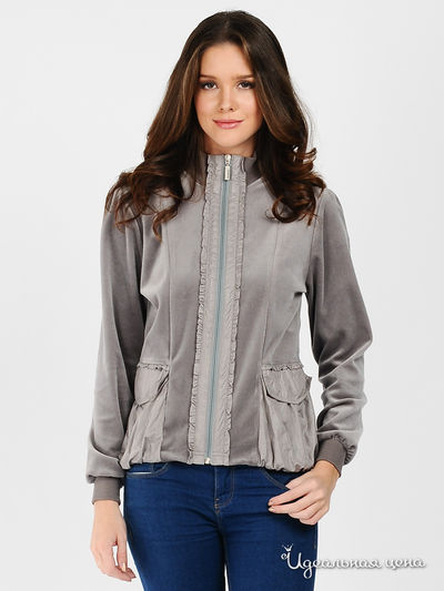 Олимпийка Gusto Corretto, цвет цвет серо-бежевый