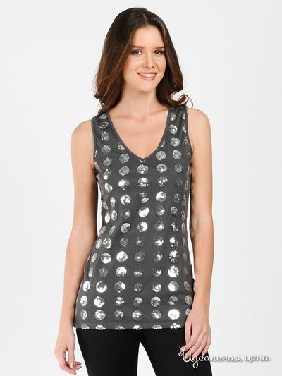 Топ Gusto Corretto, цвет цвет темно-серый