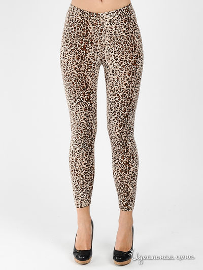 Леггинсы Gusto Corretto, цвет цвет бежевый / коричневый