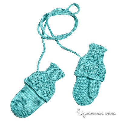 Варежки Gulliver, цвет цвет бирюзовый