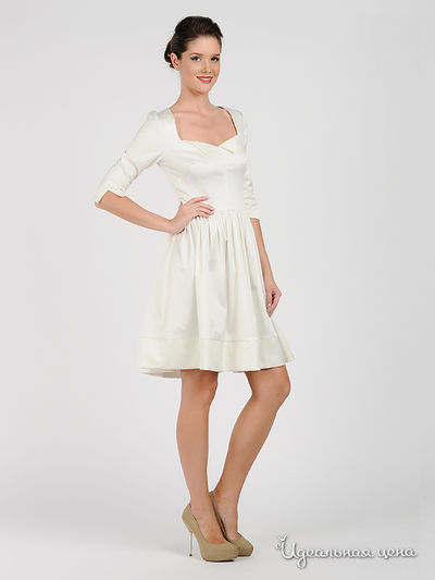 Платье Diva женское, цвет белый