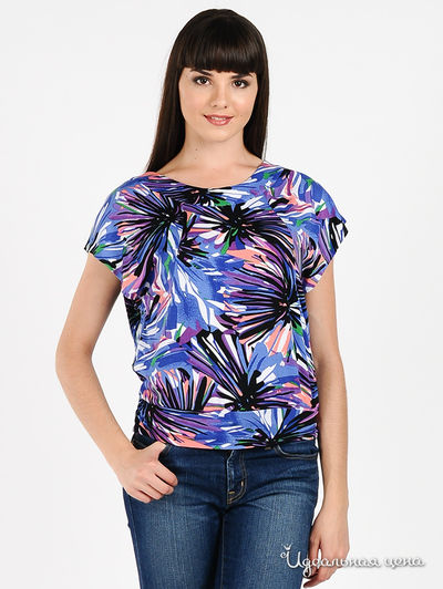 Блуза MadamT, цвет цвет мультиколор