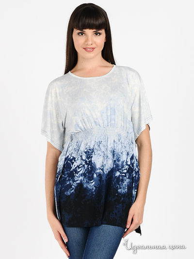 Блуза MadamT, цвет цвет синий / голубой