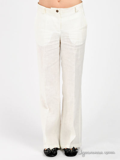 Брюки MadamT, цвет цвет белый