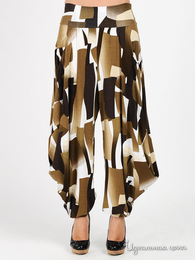 Брюки MadamT, цвет цвет кофейный