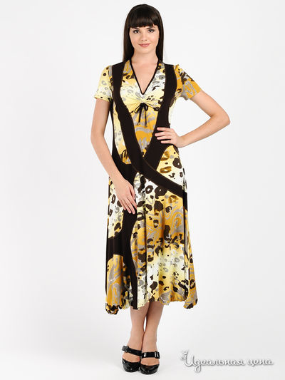 Платье MadamT, цвет цвет желтый