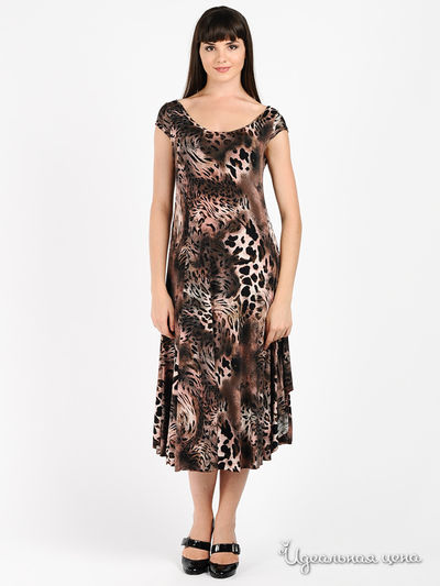 Платье MadamT, цвет цвет бордовый