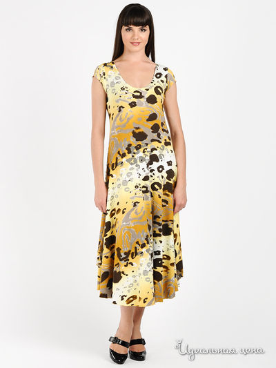 Платье MadamT, цвет цвет желтый