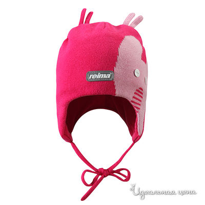 Шапка Reima, цвет цвет темно-розовый / светло-розовый