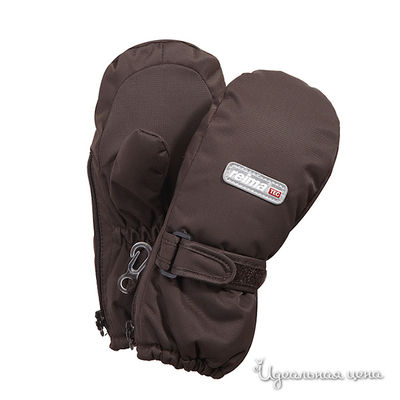 Варежки Reima, цвет цвет темно-коричневый
