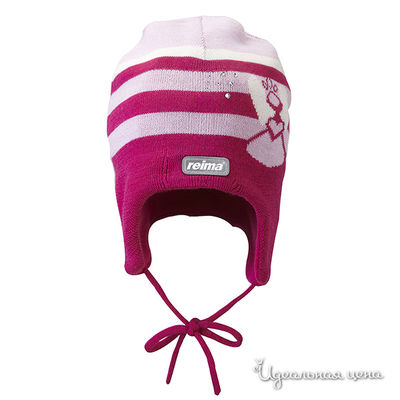 Шапка Reima, цвет цвет ярко-розовый