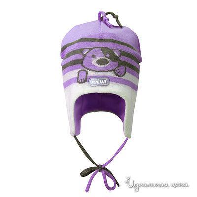 Шапка Reima, цвет цвет сиреневый
