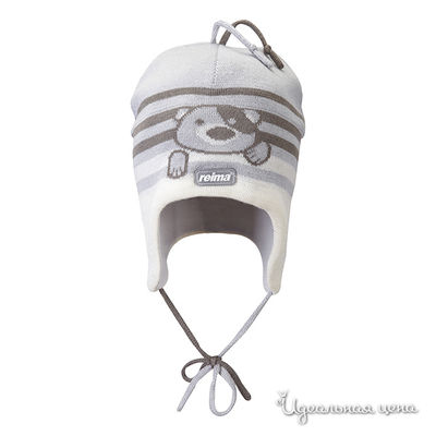 Шапка Reima, цвет цвет светло-серый