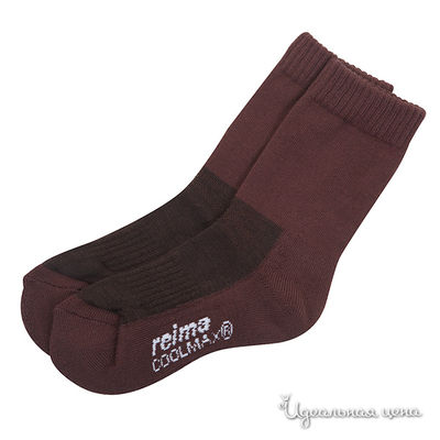 Носки Reima, цвет цвет темно-коричневый