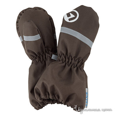 Варежки Lassie, цвет цвет коричневый