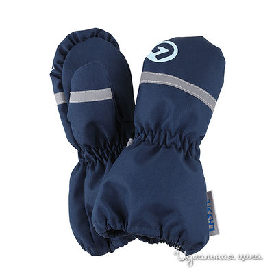 Варежки Lassie, цвет цвет синий