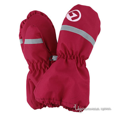 Варежки Lassie, цвет цвет красный