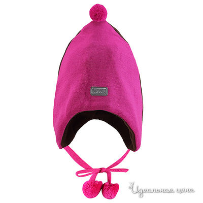 Шапка Lassie, цвет цвет ярко-розовый