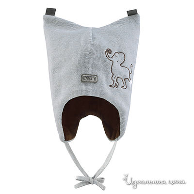 Шапка Lassie, цвет цвет светло-серый