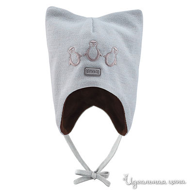Шапка Lassie, цвет цвет светло-серый