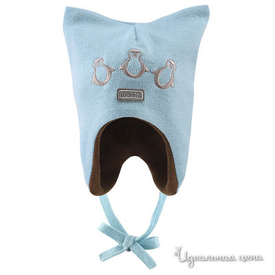 Шапка Lassie, цвет цвет голубой