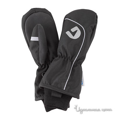 Варежки Lassie, цвет цвет черный