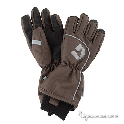 Перчатки Lassie, цвет цвет коричневый