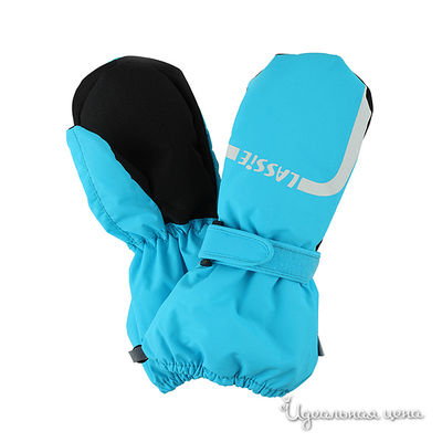 Варежки Lassie, цвет цвет голубой