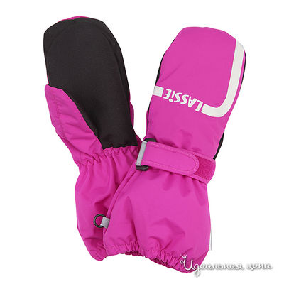 Варежки Lassie, цвет цвет ярко-розовый