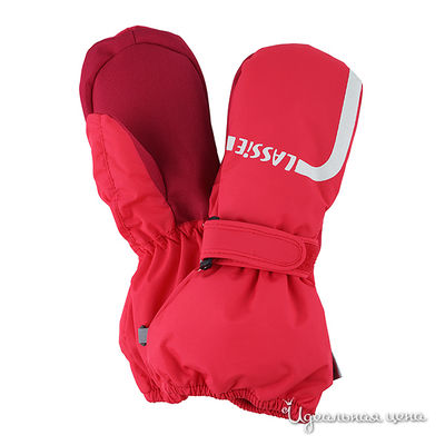 Варежки Lassie, цвет цвет малиновый