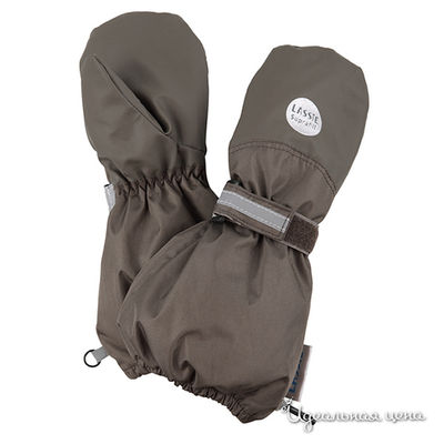 Варежки Lassie, цвет цвет коричневый